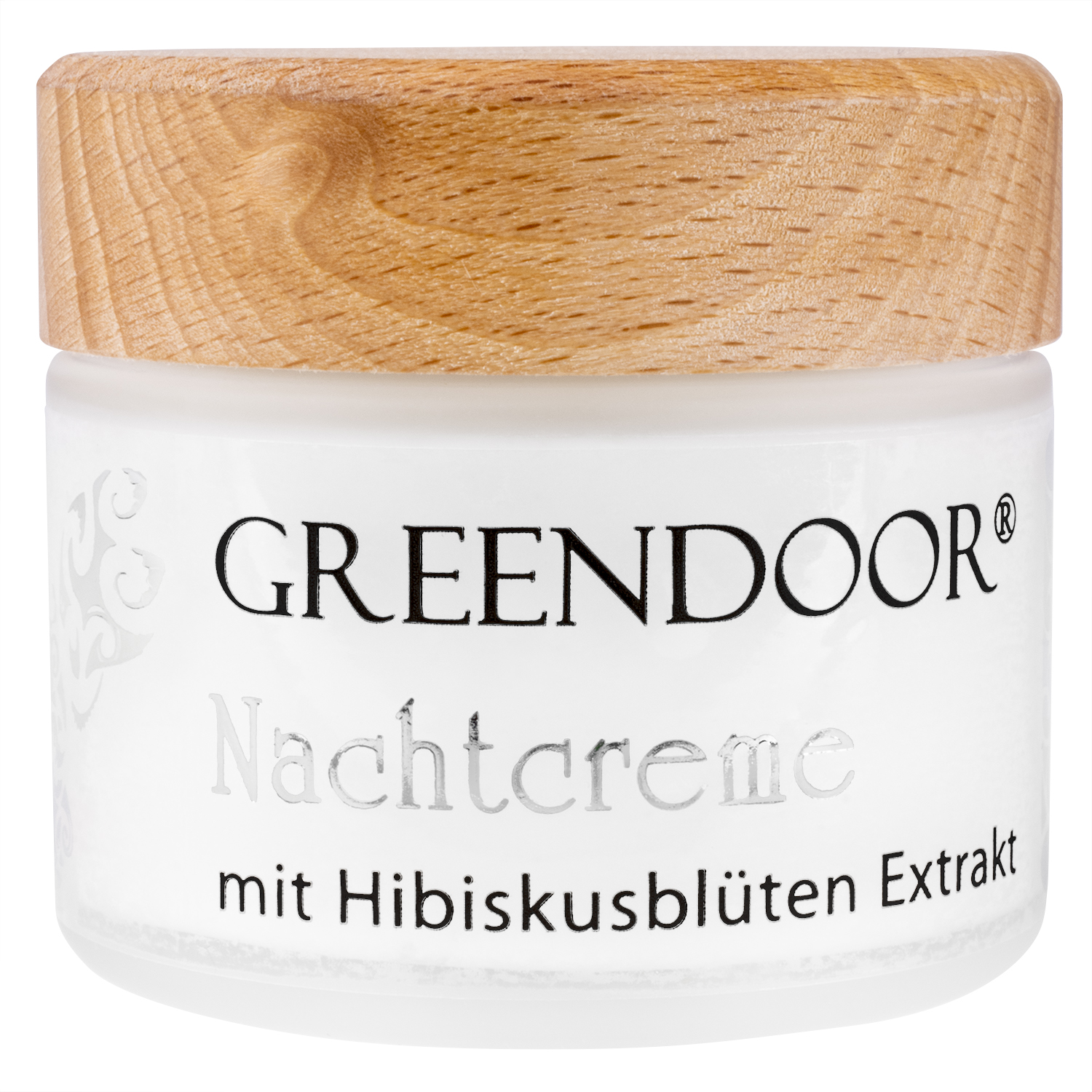 Nachtcreme mit Bio Hibiskusblüten Extrakt 50ml, natürliche Gesichtspflege, regeneriert,