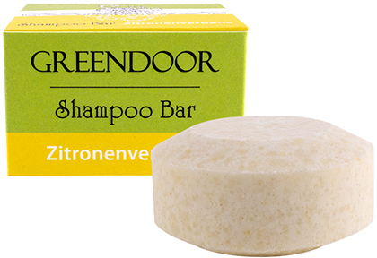 Shampoo Bar Zitronenverbene 75g vegan, Solid Shampoo ohne Sulfate