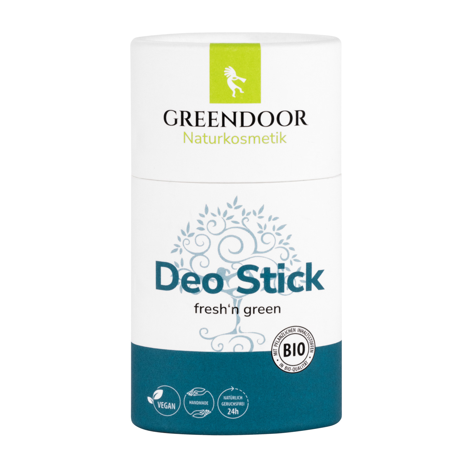 Deo Stick fresh'n green, Push up Stick aus 100% Pappe, vegan, 50g