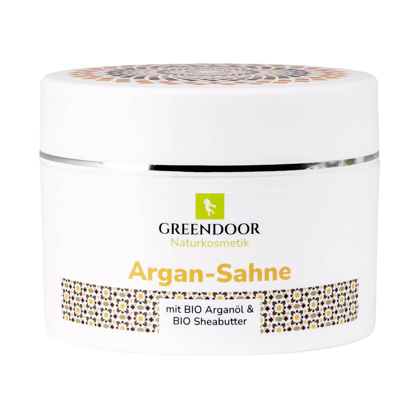 Argan Sahne OHNE Glimmer 200ml, neue Sorte, vegane Body-Butter mit Bio Arganöl